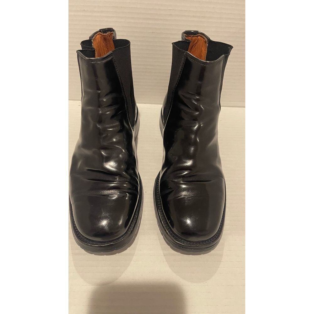 Too Boot New York Adam Derrick Black Leather Ankle Boot Size 7 Men's